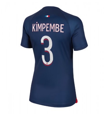Paris Saint-Germain Presnel Kimpembe #3 Replika Hjemmebanetrøje Dame 2023-24 Kortærmet